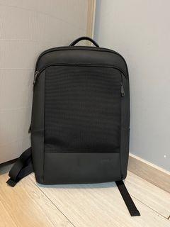 Leacat Laptop Backpack Nylon High-TECH Waterproof 15.6 inch Office Work Backpack Solid Slim Thin Fashion Business Backpack