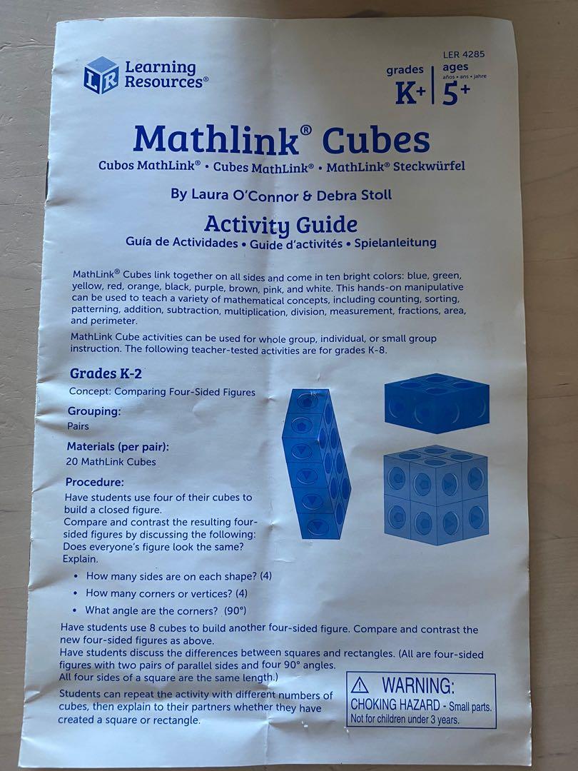 Learning Resource MathLink Cubes （分類：益智學習玩具）位於 Hong Kong。 由 nanlob 提交（商品編號 1170028787，圖片 2）。簡介： 。