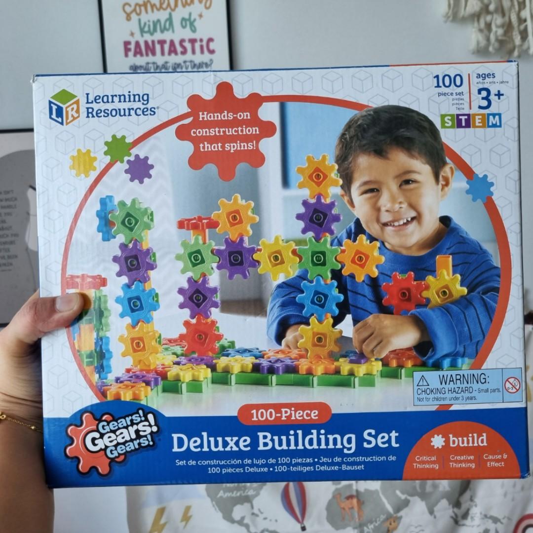 Learning Resources Gears! Gears! Gears! Deluxe Building Set - 100pc