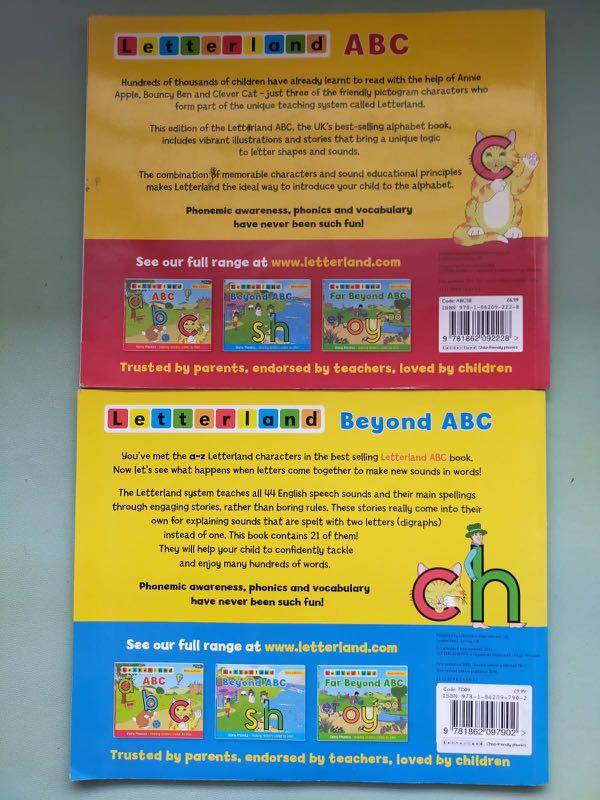 Letterland ABC and Letterland Beyond ABC, Hobbies & Toys, Books