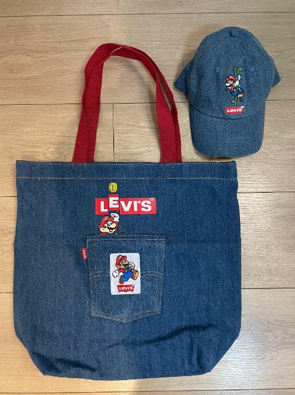 Levi s mario edition tote bag and cap set Tote