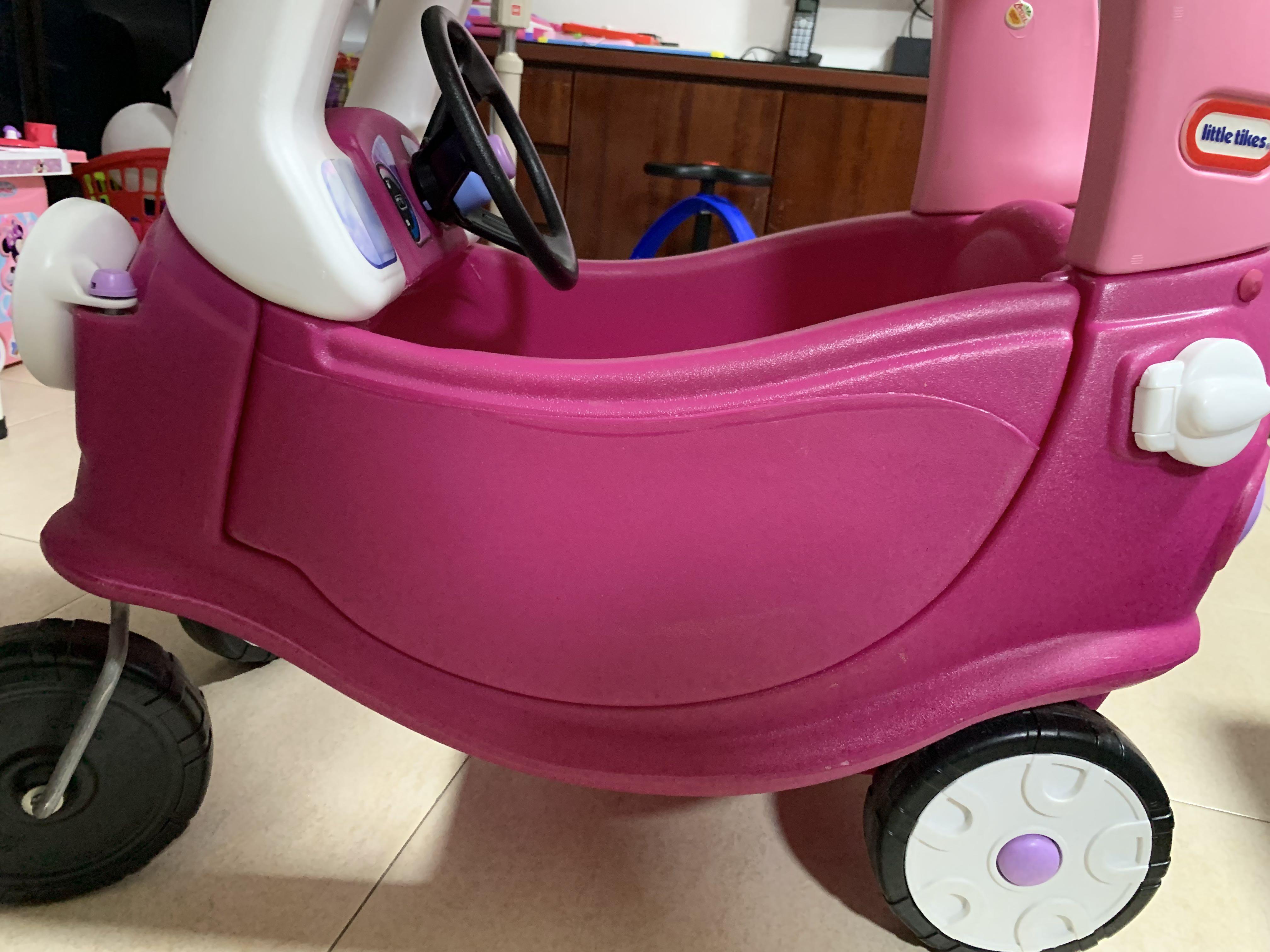 Little tikes Pink car Babies Kids Infant Playtime on Carousell