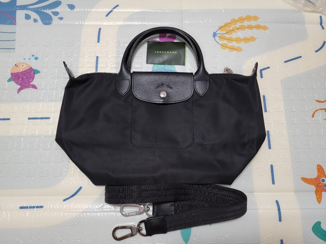 LongChamp Le Pliage Neo Top Handle Bag M Black