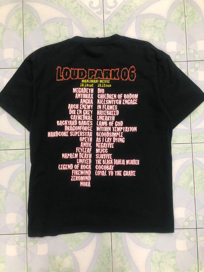 Loud park 2006 line up top band, Men's Fashion, Tops & Sets 