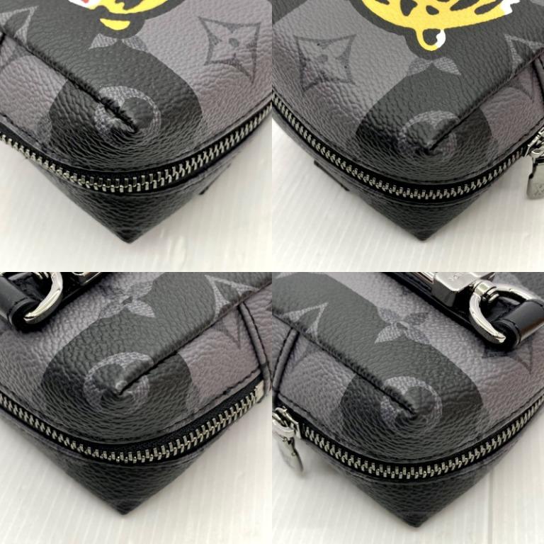 Shop Louis Vuitton 2022 SS Lv Made Squared Pouch Bag Charm (MP3224