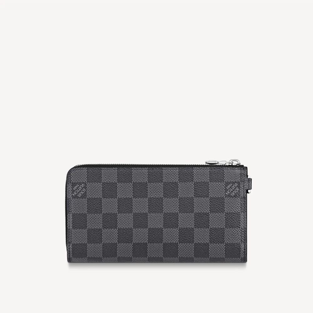 Louis Vuitton LV Mens Multiple Wallet Black Monogram Shadow Leather,  Luxury, Bags & Wallets on Carousell