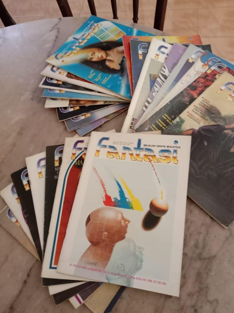 Majalah fantasi tahun 80-an. 90an, Hobbies & Toys, Books & Magazines