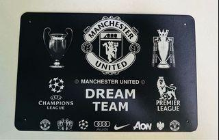 Manchester United signage