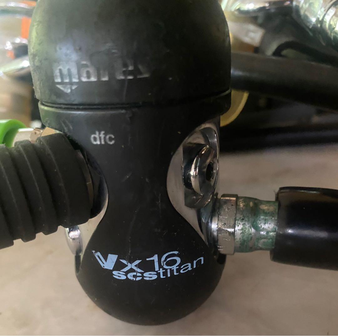 Mares 🇮🇹 Vx16 ScS Titan orbiter scuba regulator set pro (Category: Other Sports Equipment and Supplies) located in Makati City. Submitted by diversgodeeper (Listing ID 1170077928, Image 3). Description: For sale is a very nice Mares Titan Vx16 scs titan orbiter complete regulator set with gauges and octo. Good condition, Or best offer. PLEASE VIEW ALL PICTURES, as you will receive the exact item seen. *All scuba gear/life support equipment must