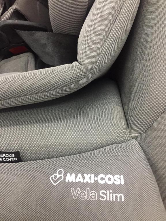 Maxi Cosi Vela Slim Car Seat (Category: Car Seats) located in Muntinlupa City. Submitted by aussie.surplustore (Listing ID 1170096986, Image 3). Description: Maxi Cosi Vela Slim Car Seat -with free bunny rugs Price: 5,500 📌 Items are from Australia SURPLUS/USED or MALL PULL OUT Tested and Working 📍MODE OF PAYMENT: GCash or Bank Transfer NO COD TRANSACTION Payment first only. .