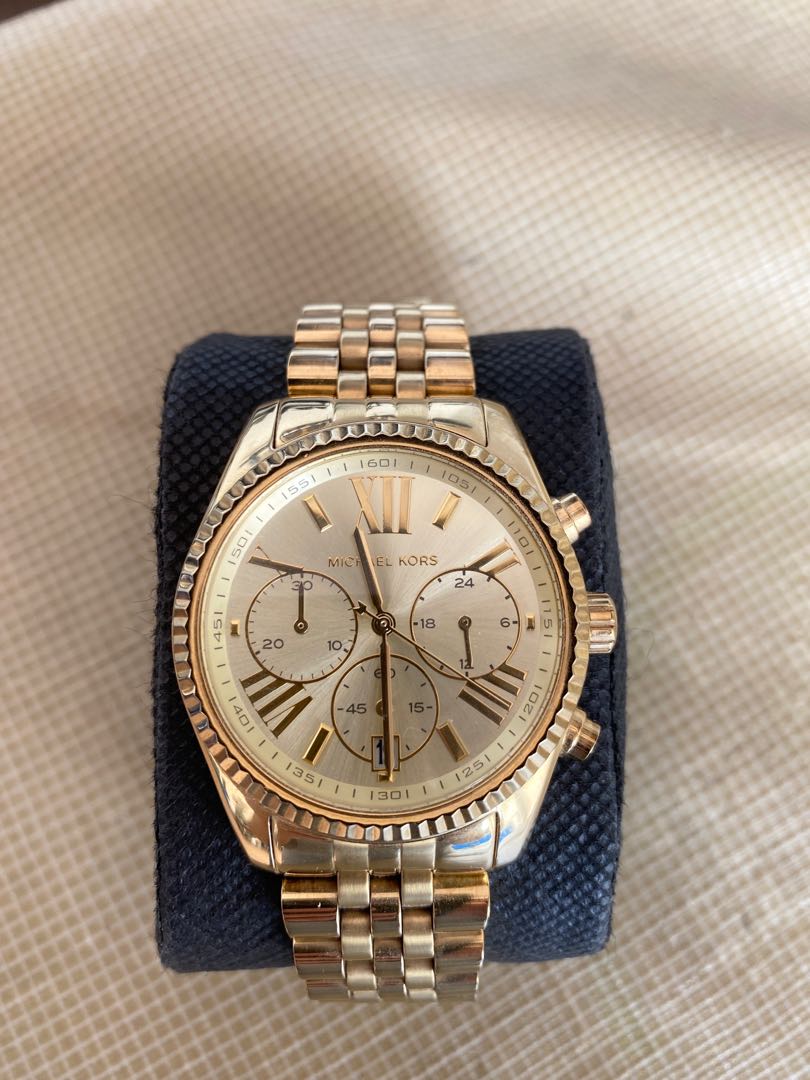 Michael Kors Gold Watch, Luxury 