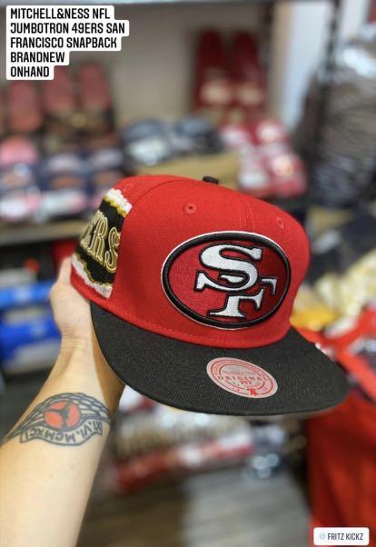 49ers snapback mitchell and ness hot sale