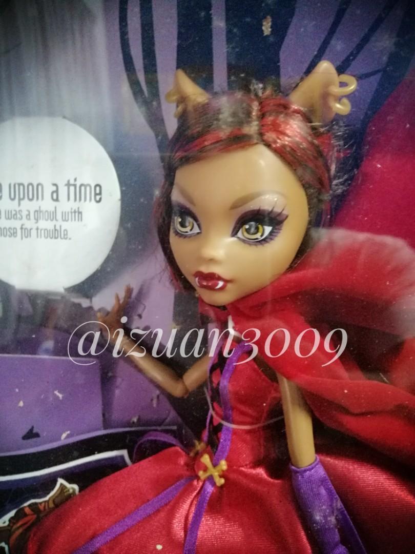 Monster high little dead new arrivals riding wolf