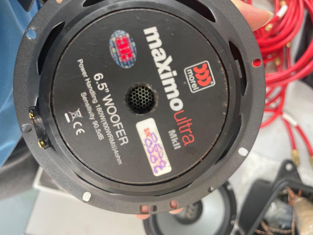 Morel speaker 6.5”, Auto Accessories on Carousell