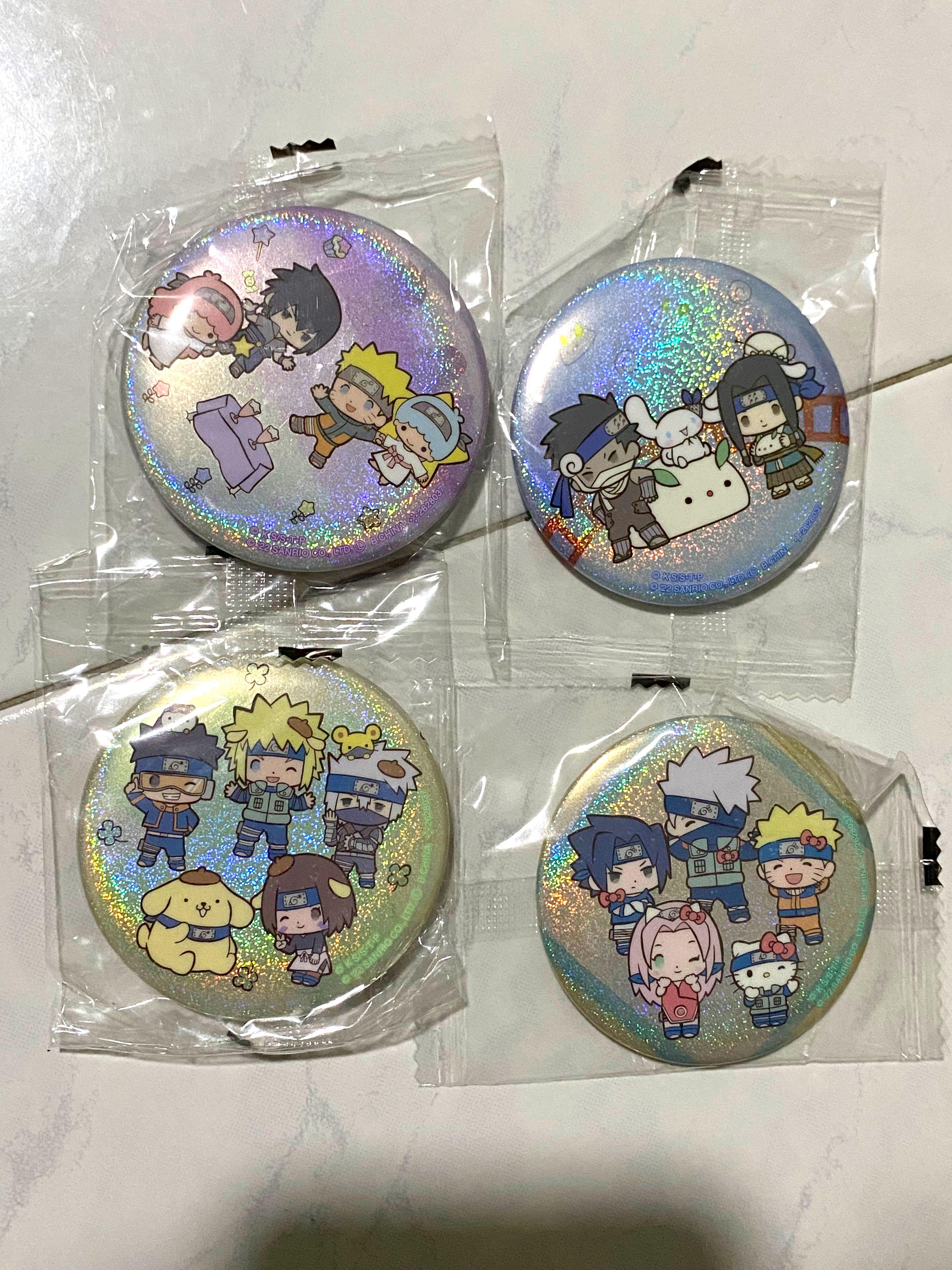 高額売筋】 サンリオ×NARUTO バッジ kead.al