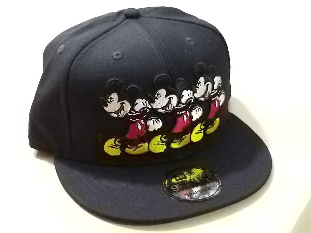 NEW ERA DISNEY MICKEY MOUSE CAP EMBROIDERY HAT 9TWENTY SNAPBACK