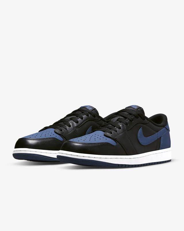 Air jordan 1 new arrivals low navy blue
