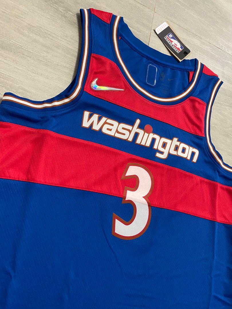 New Nike Authentic Washington Wizards Kyle Kuzma City Edition Jersey 48  Large L