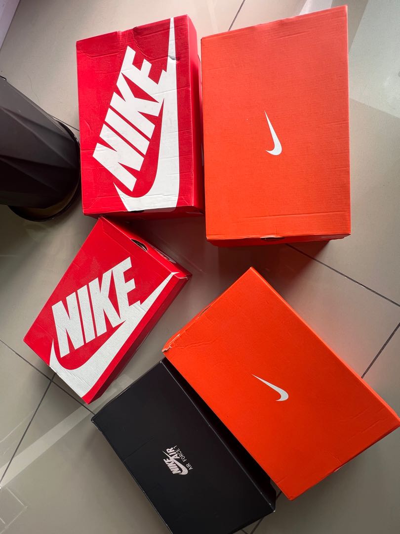 Nike Shoes Boxes for grabs, Men's Fashion, Footwear, Casual shoes on ...