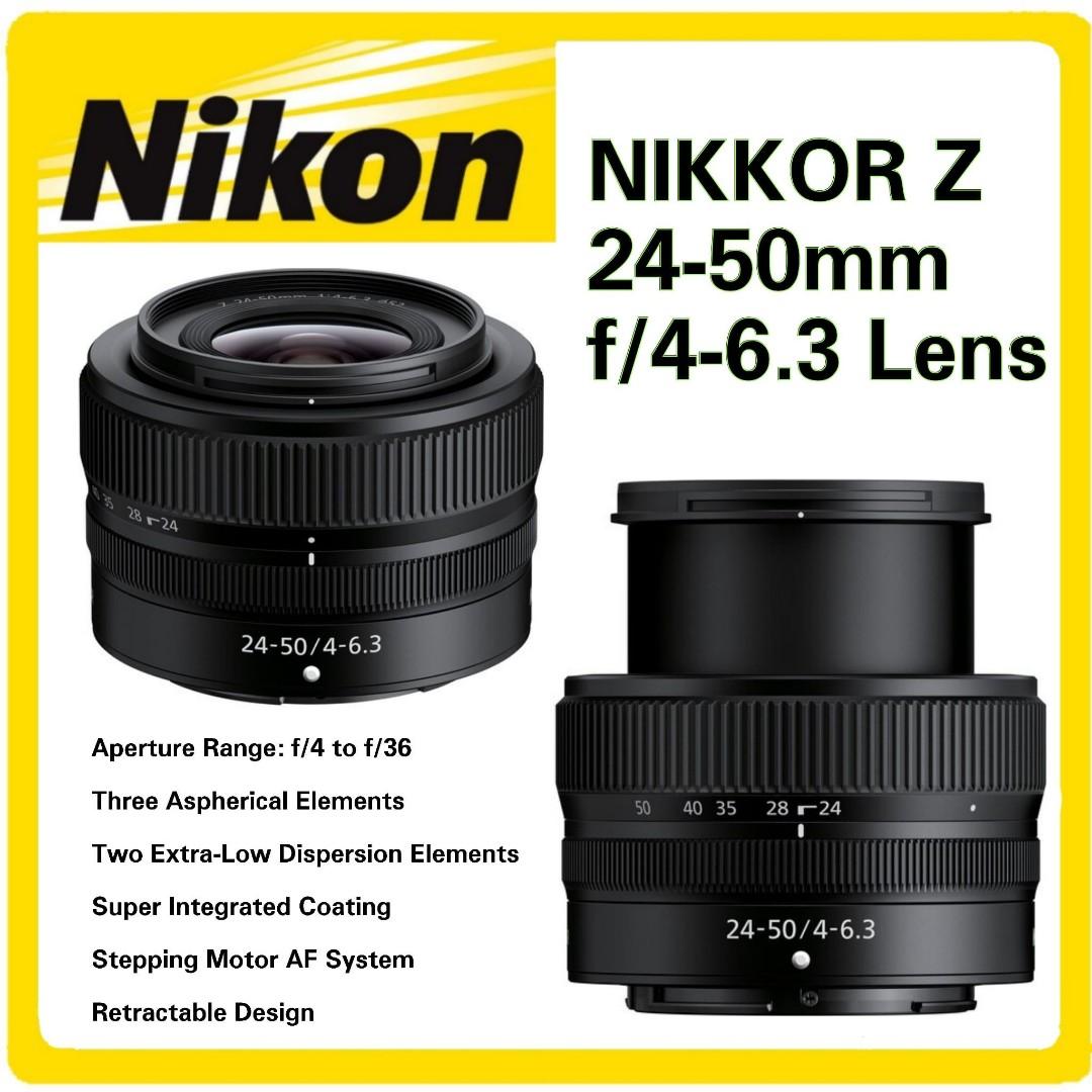 Nikon Z 24-50 F4-6.3 ズームレンズ - レンズ(ズーム)