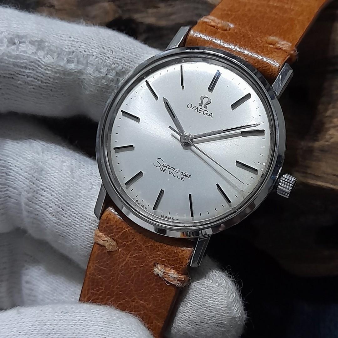 Omega seamaster deals deville strap