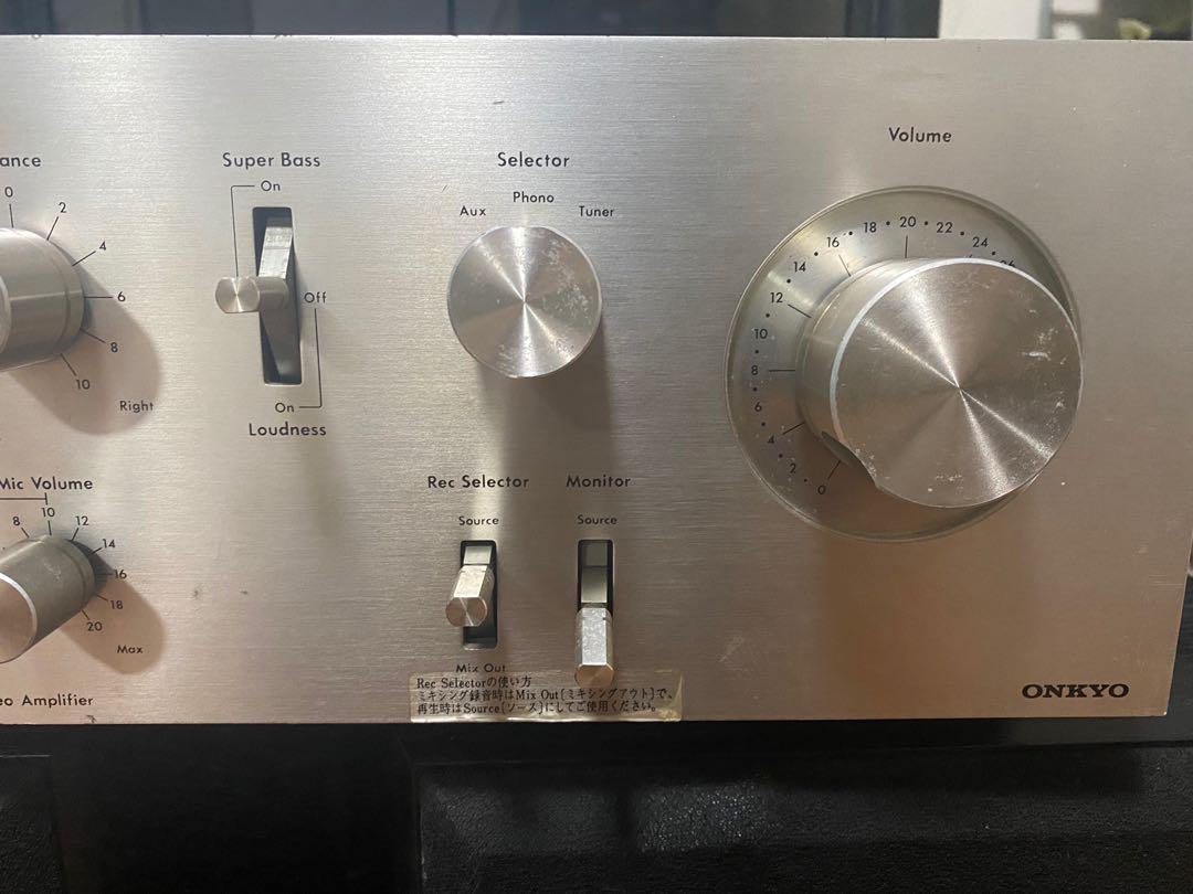 Onkyo Amplifier (Category: Soundbars, Speakers & Amplifiers) located in Manila. Submitted by _crl_ (Listing ID 1170168115, Image 3). Description: For sale only (As is) Onkyo A-3300 Integrated Stereo Amplifier In working condition No issues in terms of performance 110v Cosmetics - 6.5/10 (can be seen in the pics .