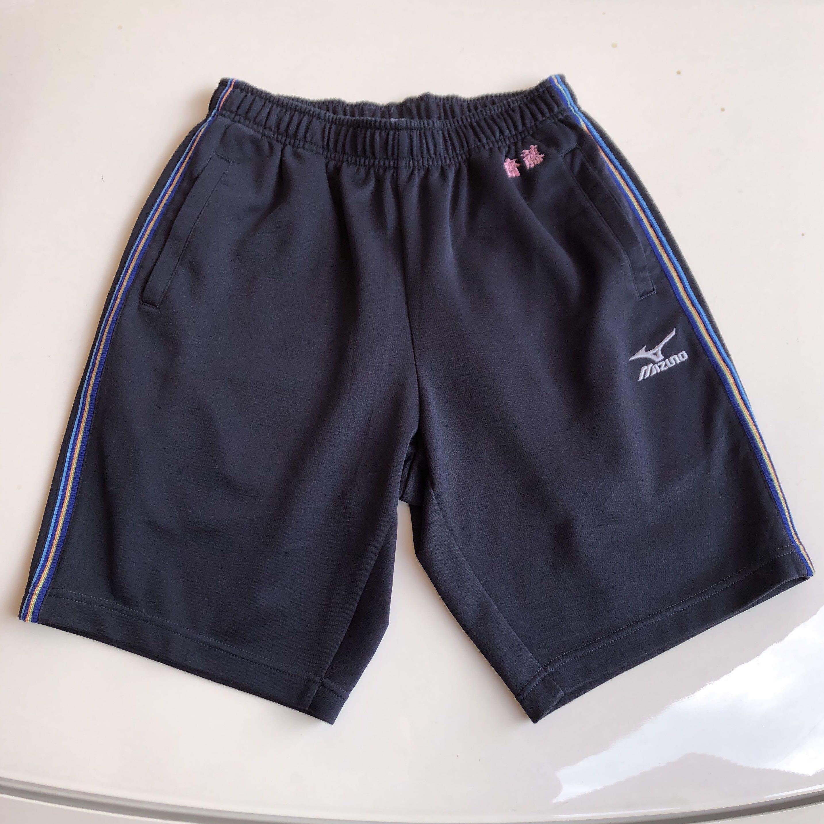 Original Mizuno authentic navy blue football jersi soccer shorts jersey