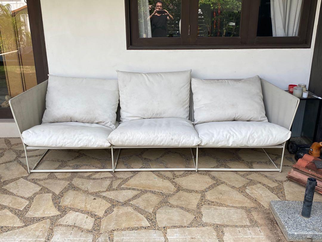 outdoors Sofa ( IKEA Havsten ) 3 pax, Furniture & Home Living