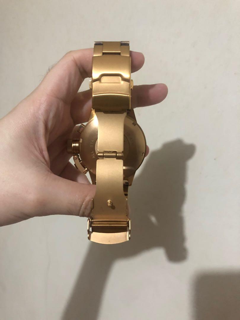 Oversized TW steel CB173 Canteen rose gold watch Unisex Men s