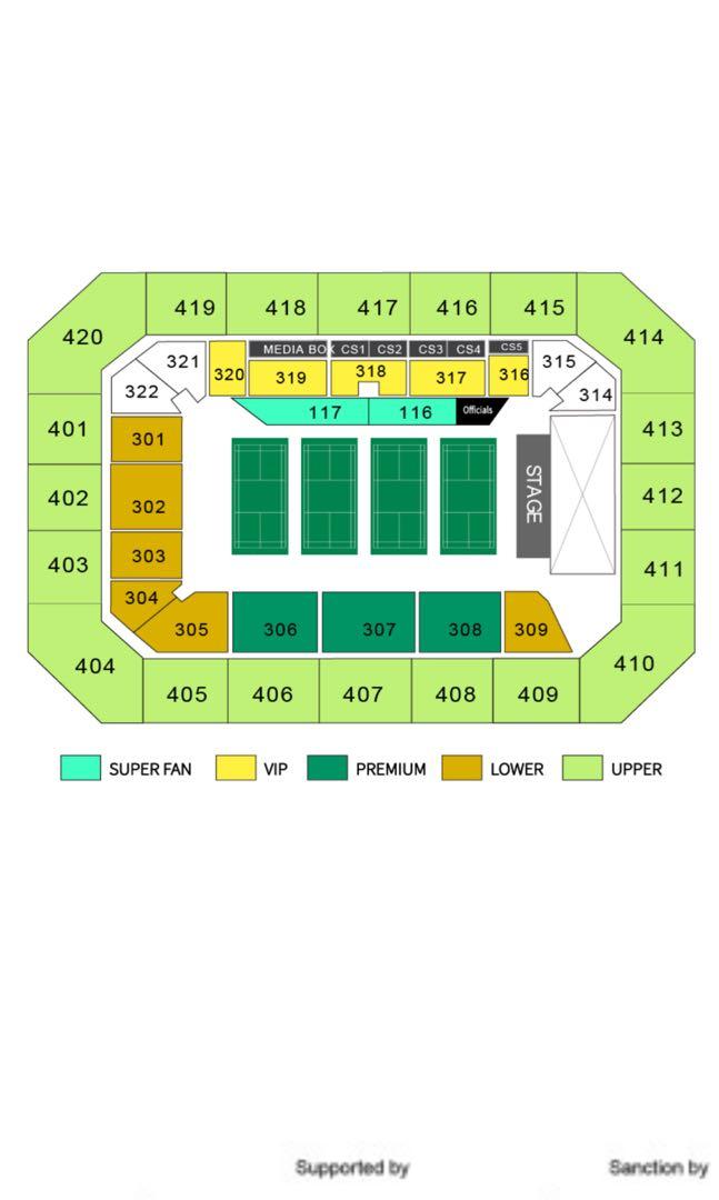 Petronas Malaysia Open Final Ticket, Tickets & Vouchers, Event Tickets