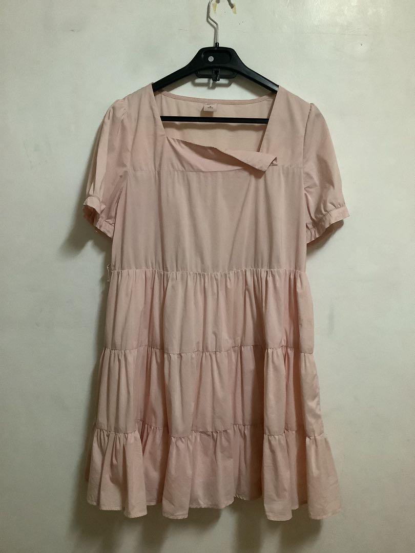 Pink Dress Womens Fashion Dresses And Sets Dresses On Carousell 8859