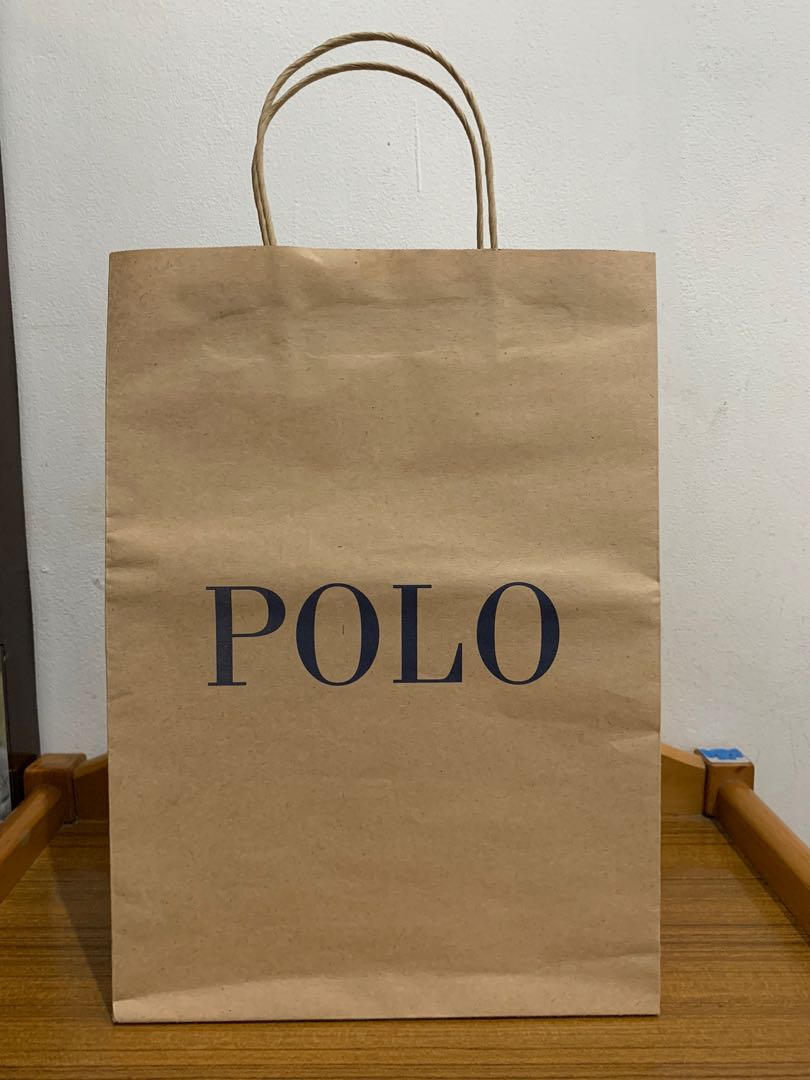 Polo Ralph Lauren Factory Store Paper Bag Stock Photo - Download Image Now  - Ralph Lauren - Designer Label, Bag, Brown Paper - iStock