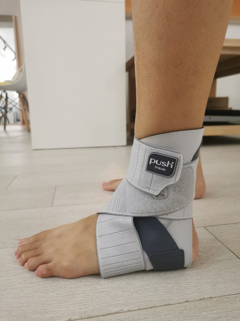 PUSH ankle brace (left), Health & Nutrition, Braces, Support