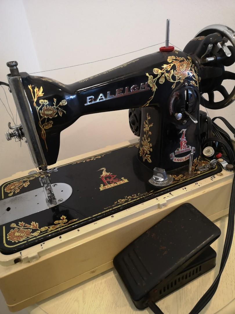Raleigh sewing machine, Hobbies & Toys, Memorabilia & Collectibles