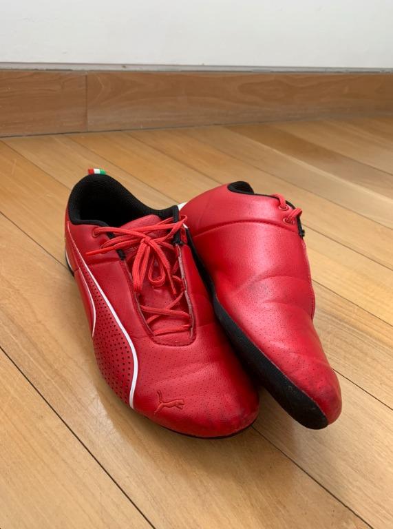 Rare Puma x Ferrari shoes Red Used Uk size 6 Men s Fashion