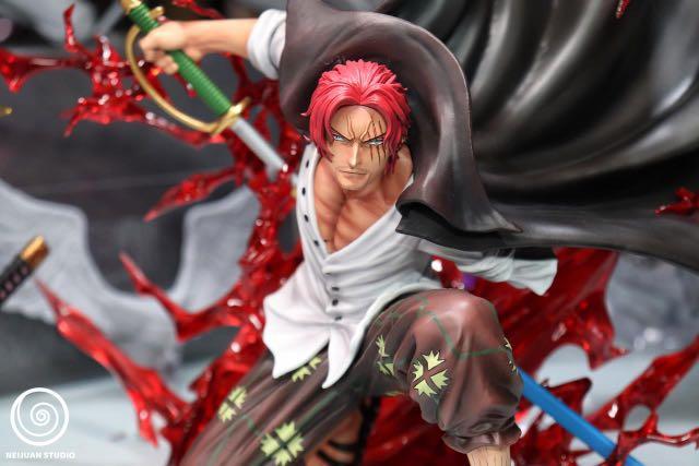 Hot Shanks Red-Haired Pirates One Piece Anime Manga Figuren Figure Figur H:19cm 