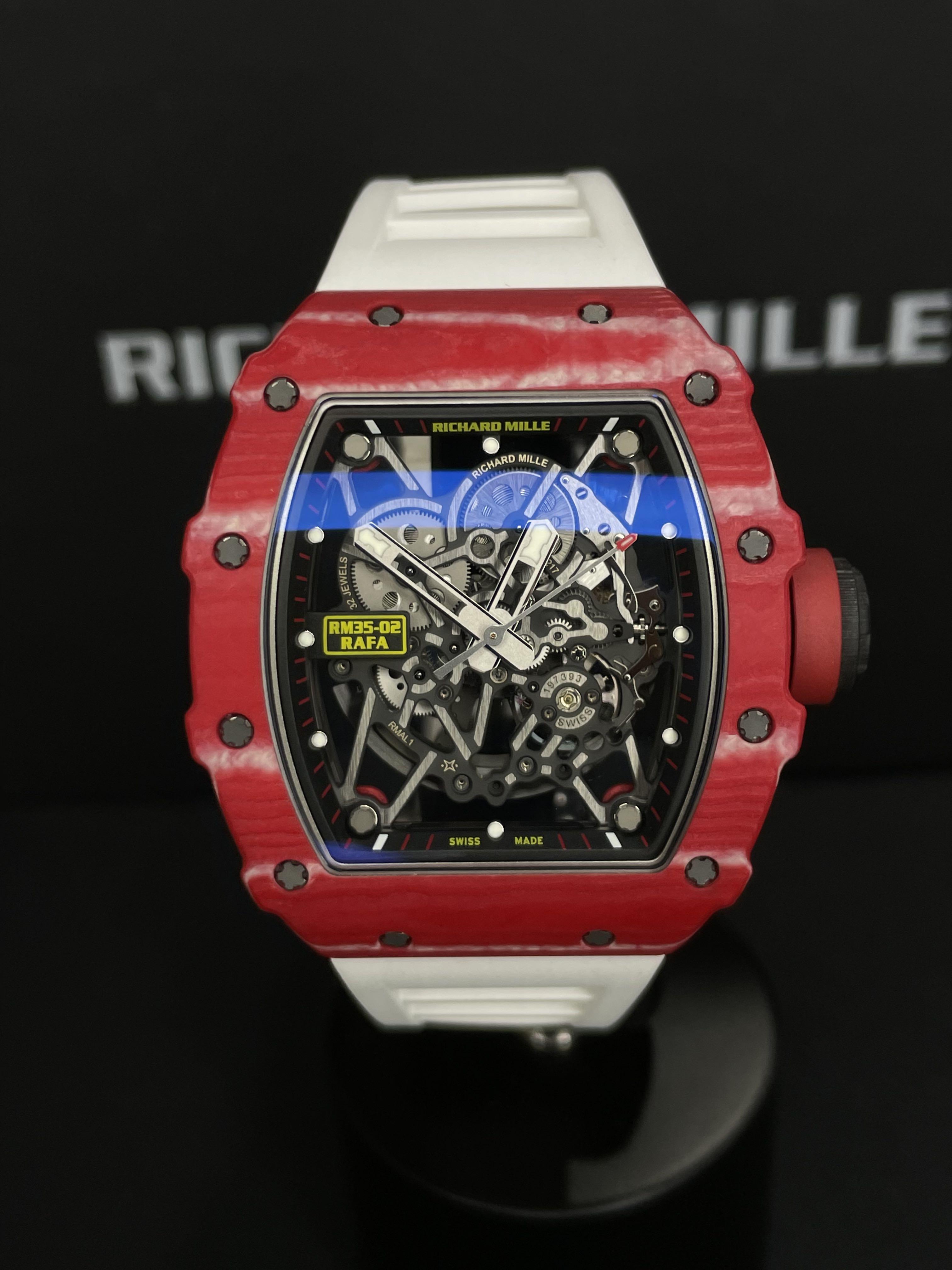 Richard Mille RM35 02 Black Carbon NTPT Automatic Rafael 53 OFF