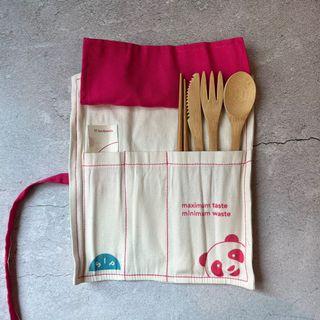 Sip PH X foodpanda PH Bamboo Cutlery Set