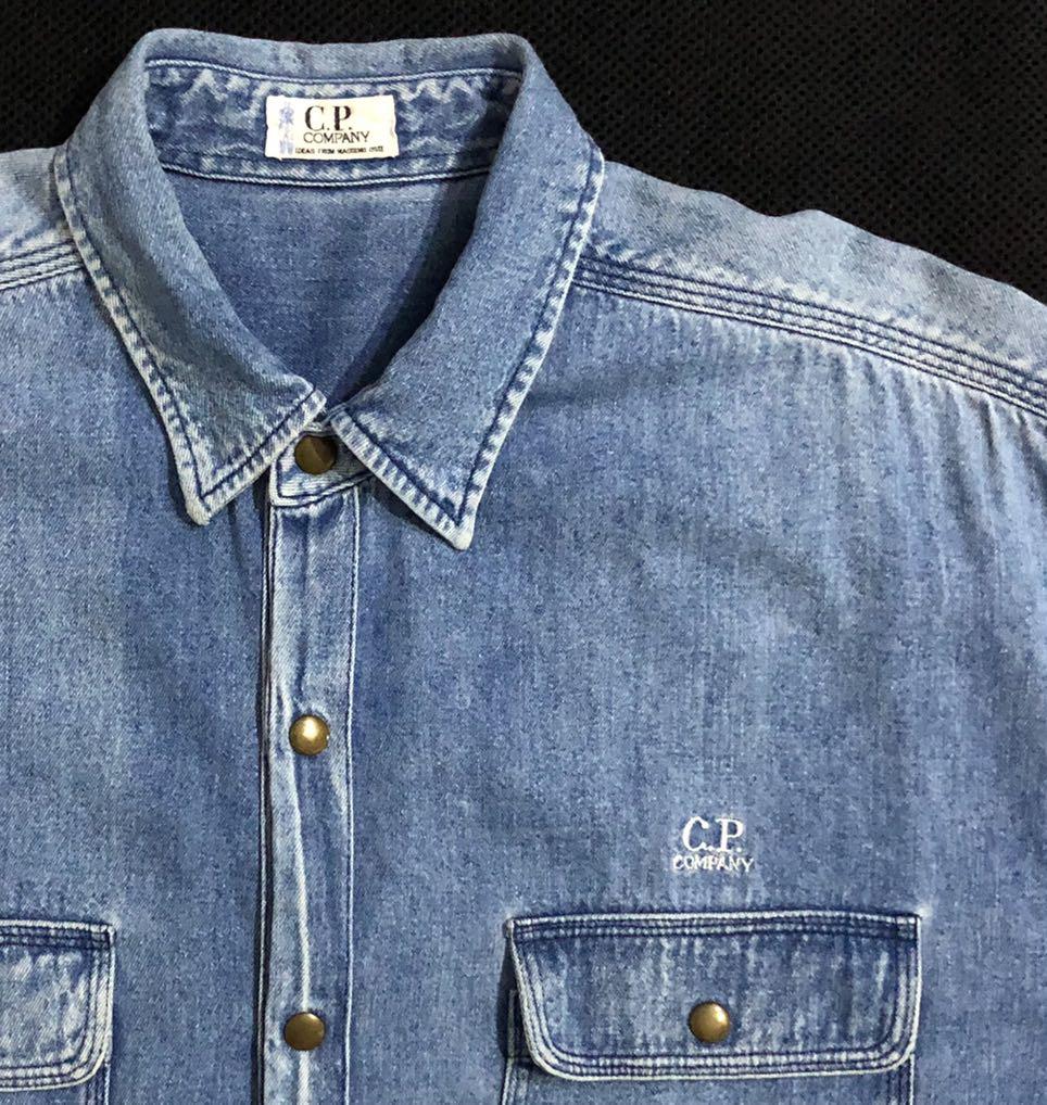 size XL CP COMPANY denim shirt