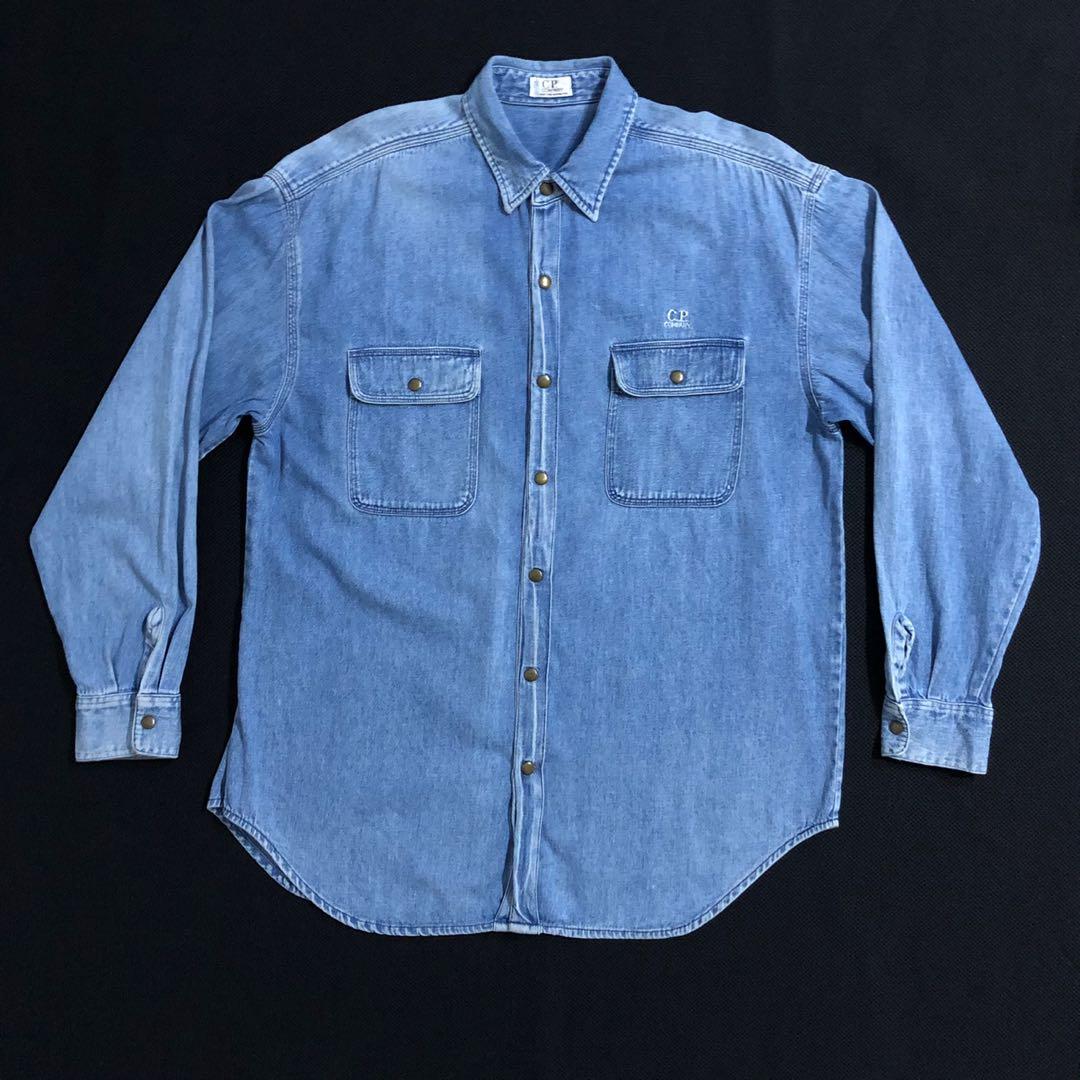 Cp company new arrivals denim shirt