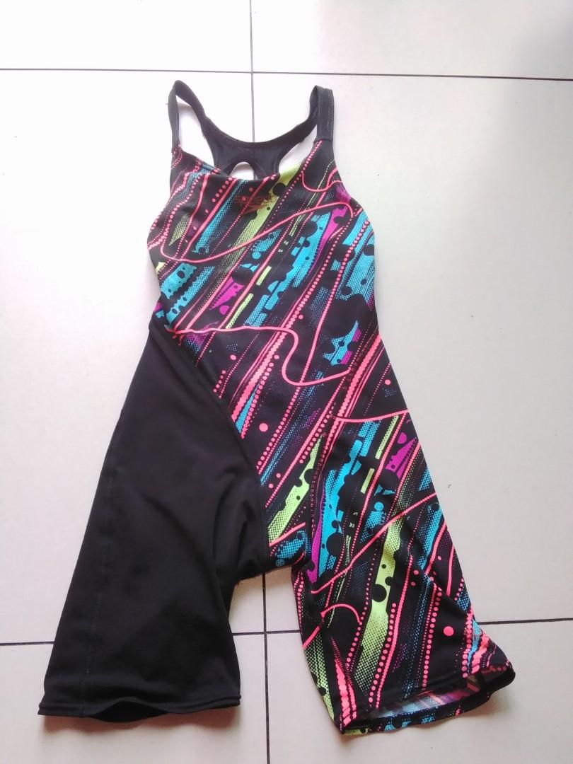 Speedo Fastskin Junior Endurance Openback Kneeskin for girls size