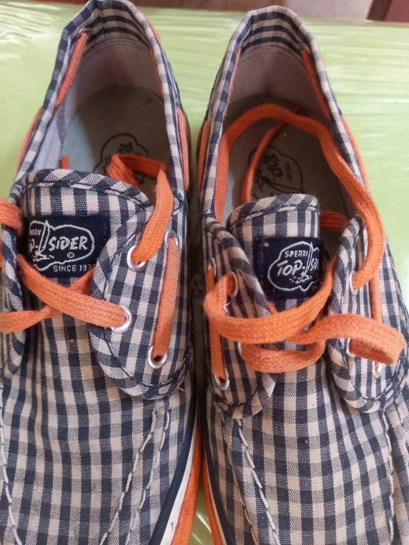 sperry gingham sneakers