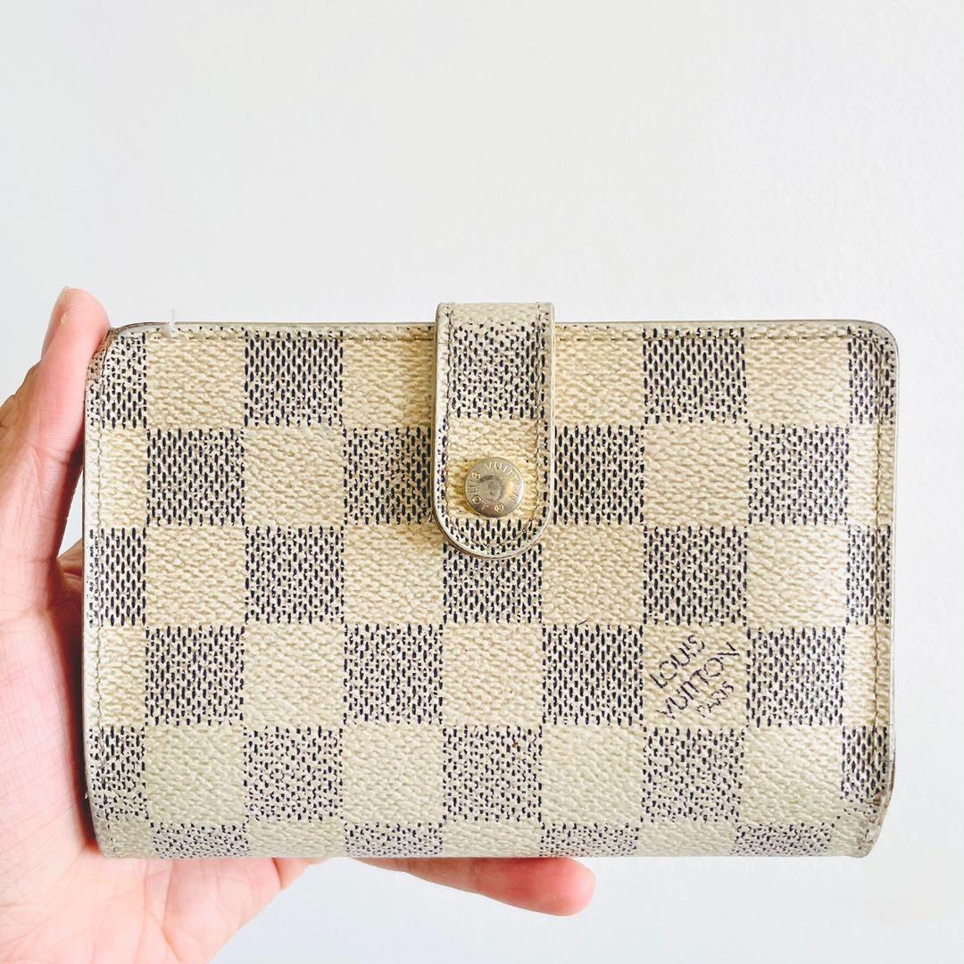 Louis Vuitton Damier Azur Brazza Wallet. See more LV wallets at