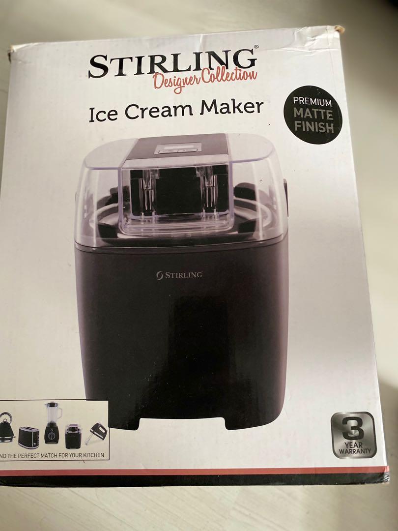 Stirling designer collection Ice cream maker from Australia TV