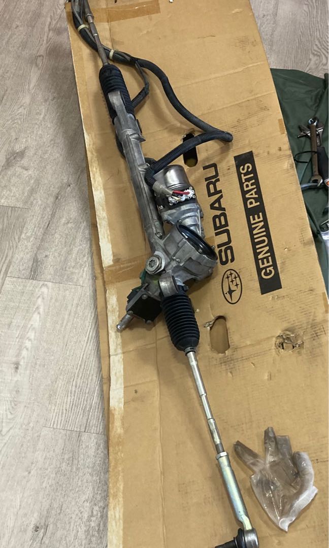 Subaru forester steering clearance rack