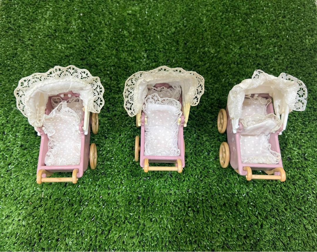 Sylvanian families outlet twin pram