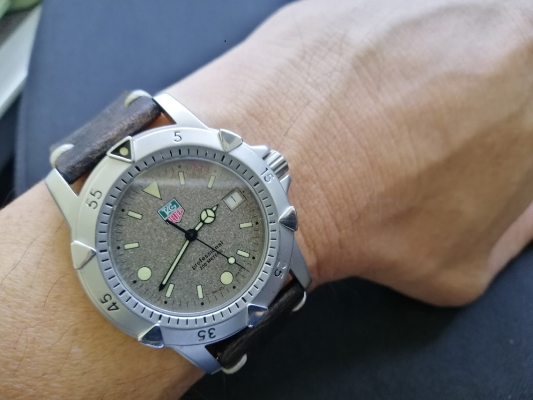 TAG Heuer Granite Dial 1500 Professional 200 40mm Jumbo Men s