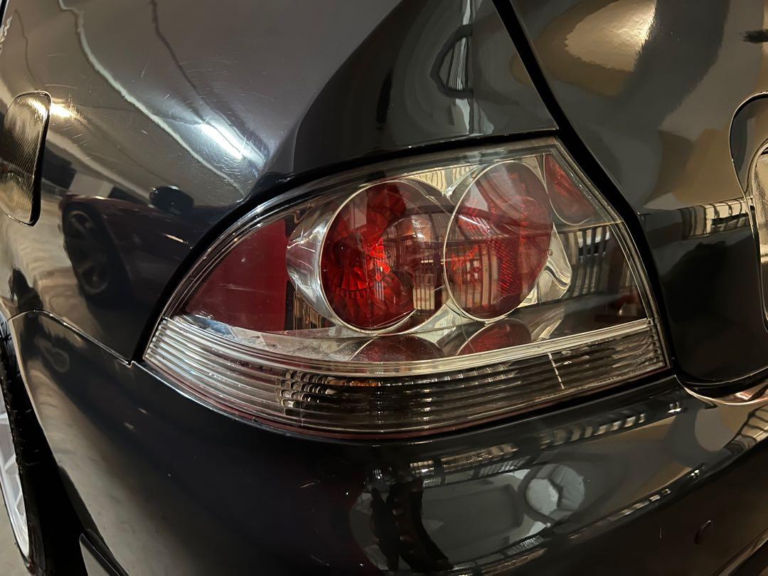 Tailight headlight tints lancer cs3 vinyl wrap smoked tint, Car ...