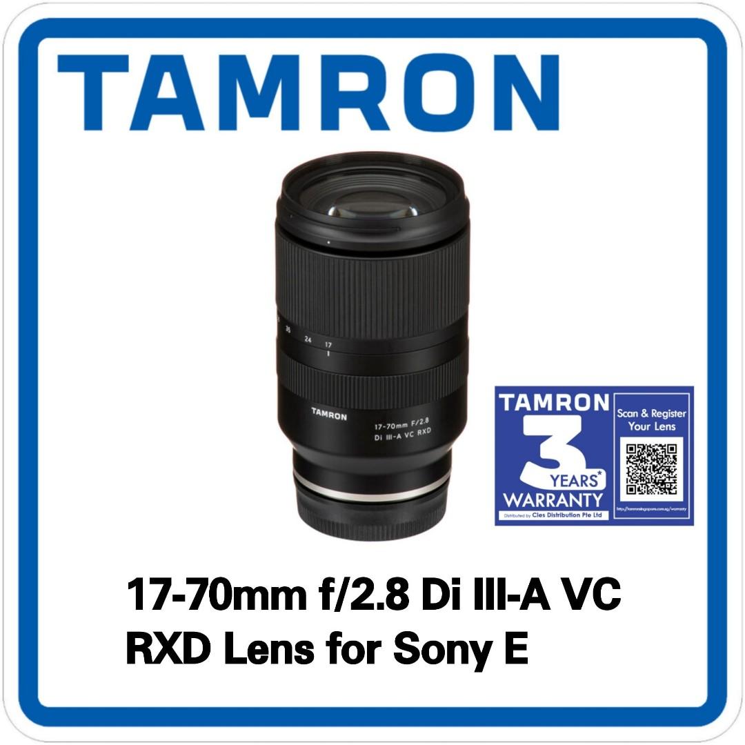 Tamron 1770mm f2.8 vc apsc e mount sony, Photography, Lens & Kits on