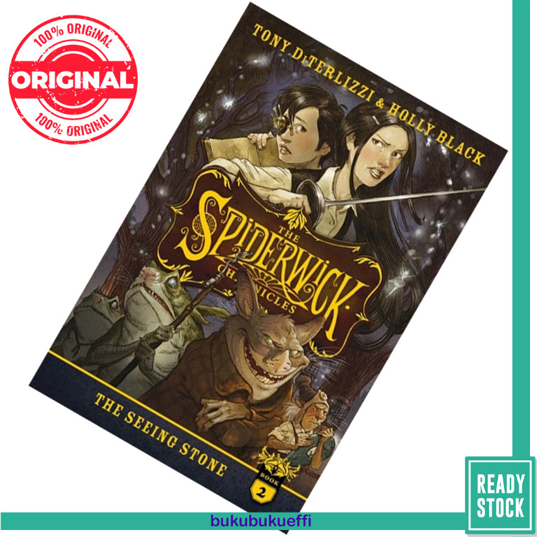 The Spiderwick Chronicles Book 2: The Seeing Stone – Hardcover By Holly Black & Tony DiTerlizzi, GOOD